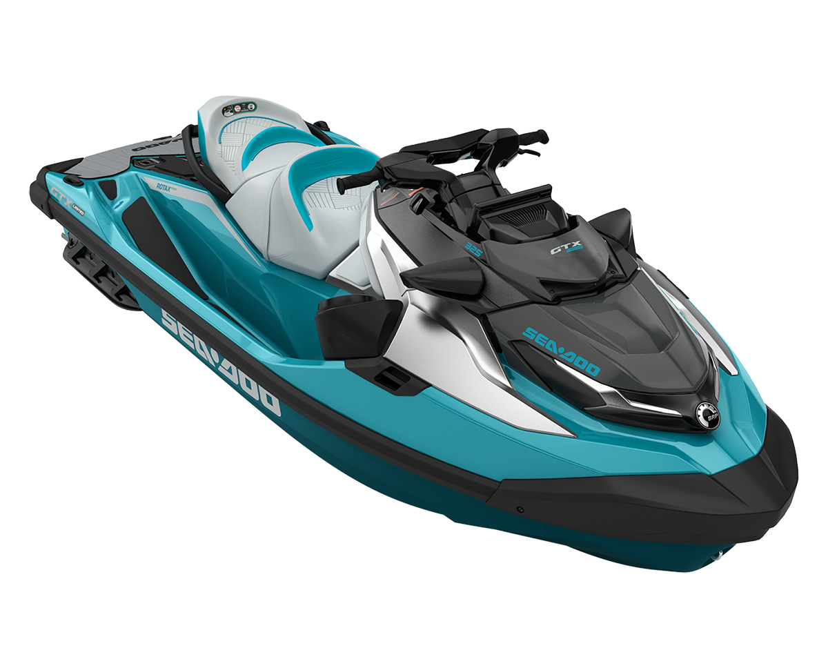 SEA MY25 GTX Limited Integrated100W M325 Teal Blue Metallic 00026SB00 Studio 34FR CU